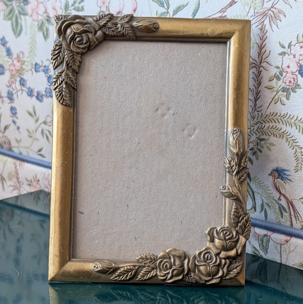 Vtg Weston Gallery Brass Frame